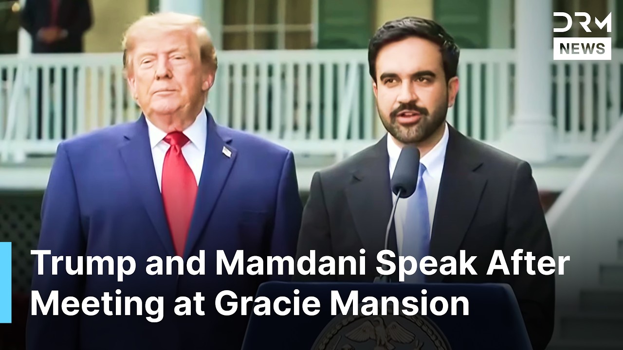 BREAKING NEWS: Trump and Mamdani Speak After Meeting at Gracie Mansion | AC1N