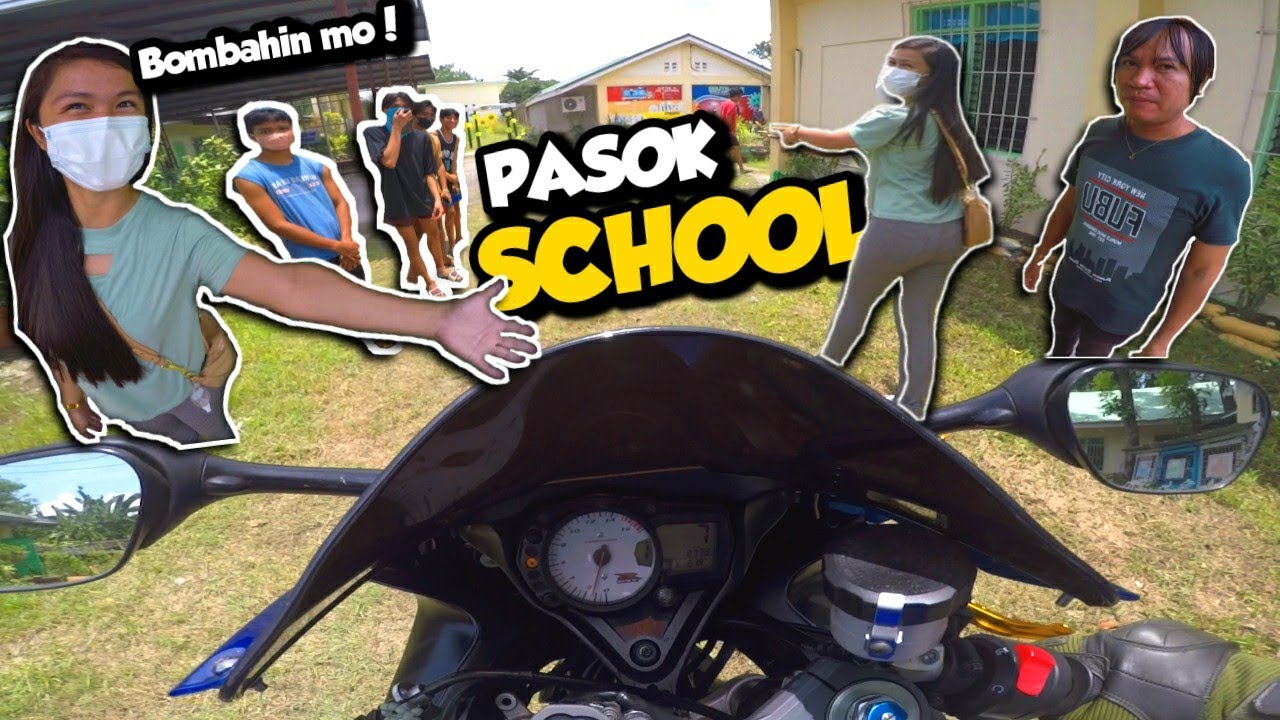 Suzuki Gsxr 600 || PUMASOK SA SCHOOL || Kinabahan sa Teacher na Maganda