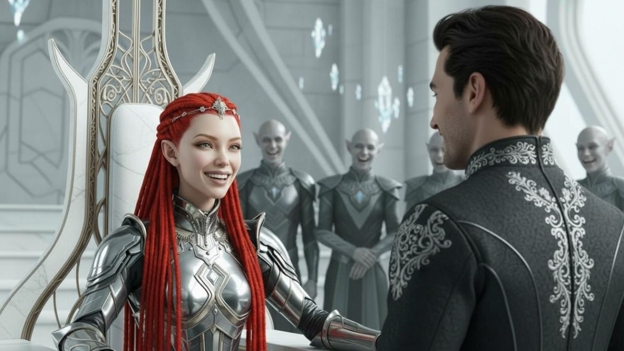 I Spoke a Joke in the Queen's Language — She Stared at Me… Then Burst Out Laughing