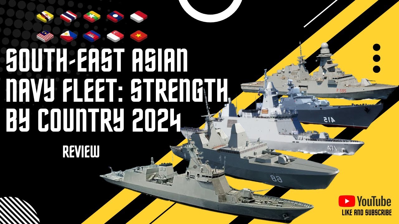 Военно-морской флот Юго-Восточной Азии: численность по странам в 2024 году.