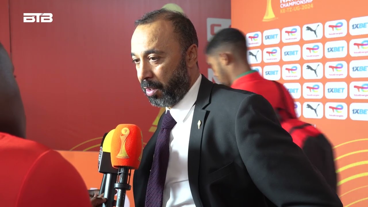 Morocco coach Tarek Sektioui  after 🇰🇪 Kenya 1-0 Morocco 🇲🇦 
