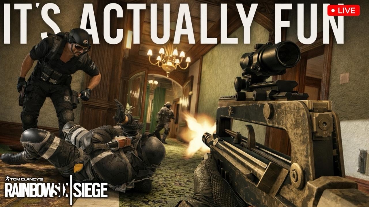 🔴IT’S ACTUALLY FUN?! 😳 R6 Siege Is Different Now…