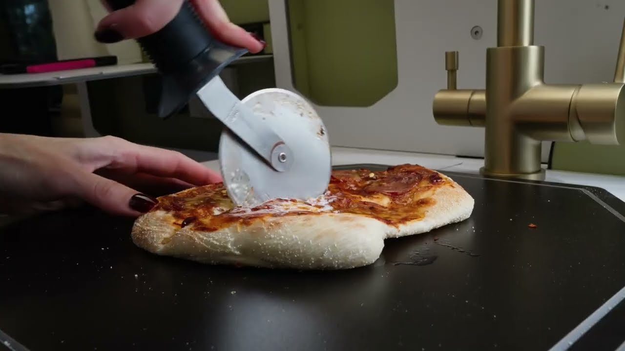 Cooking with TRAKKA: Hot Honey Pepperoni Pizza
