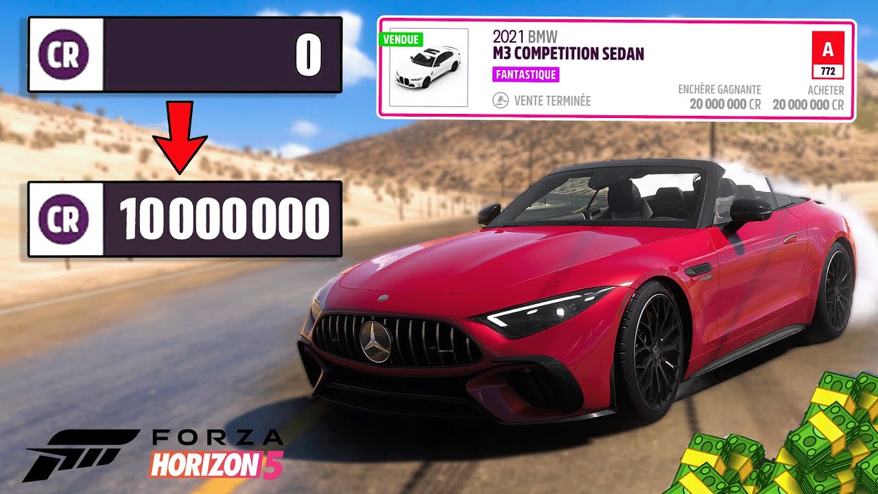 FORZA HORIZON 5 : Comment Passer de 0 à 10M CR FACILEMENT ! 🤯🔥
