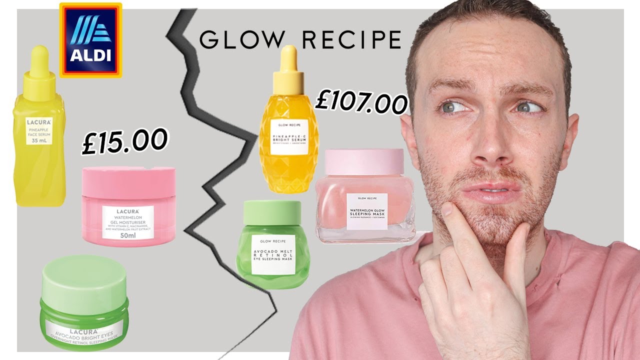 BRUTAL Review of the SHADY Glow Recipe Dupes from ALDI!