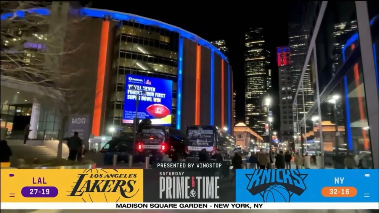 NBA Saturday Primetime on ABC/ESPN Intro (LAL @ NY) | February 1, 2025