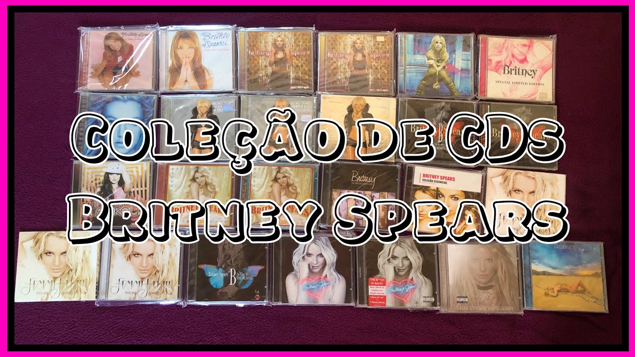 Minha Coleção de CD's da Britney Spears