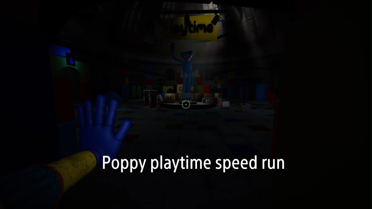I'm speed running Poppy Playtime Ch 1!
