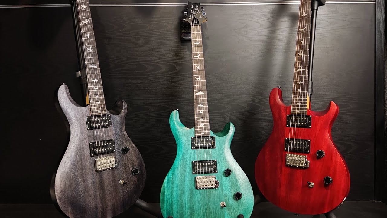 PRS SE CE 24 STANDARD SATIN SERIES! Quick Sound Test