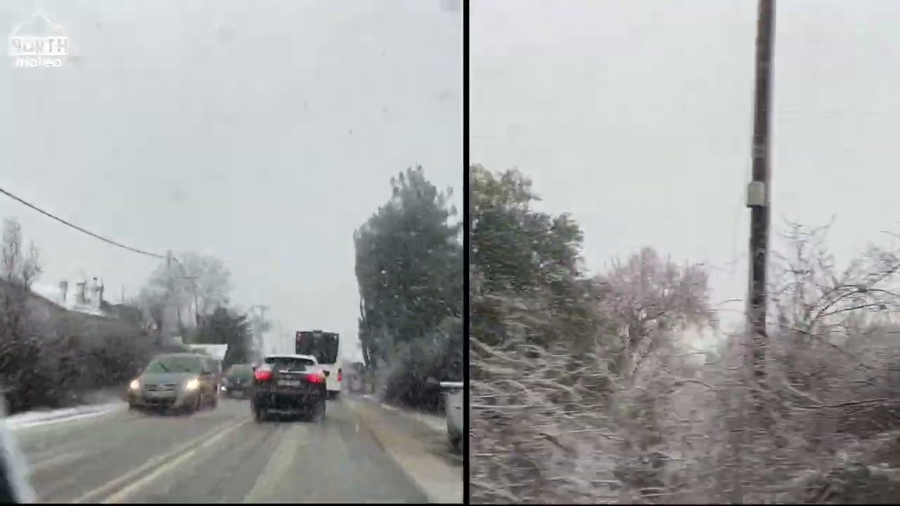 Snow around Thessaloniki (27/2/2022)