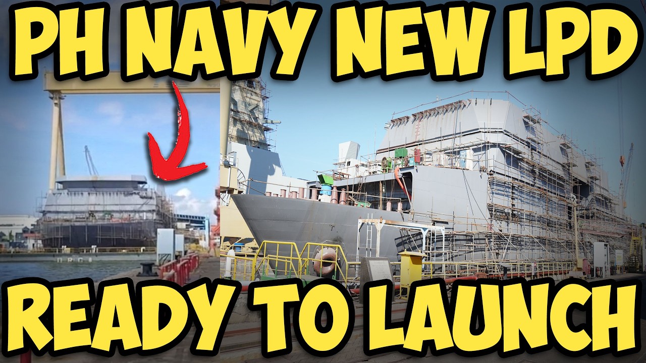 NEW PHILIPPINE NAVY MONSTER SHIP FROM INDONESIA READY FOR DELIVERY!