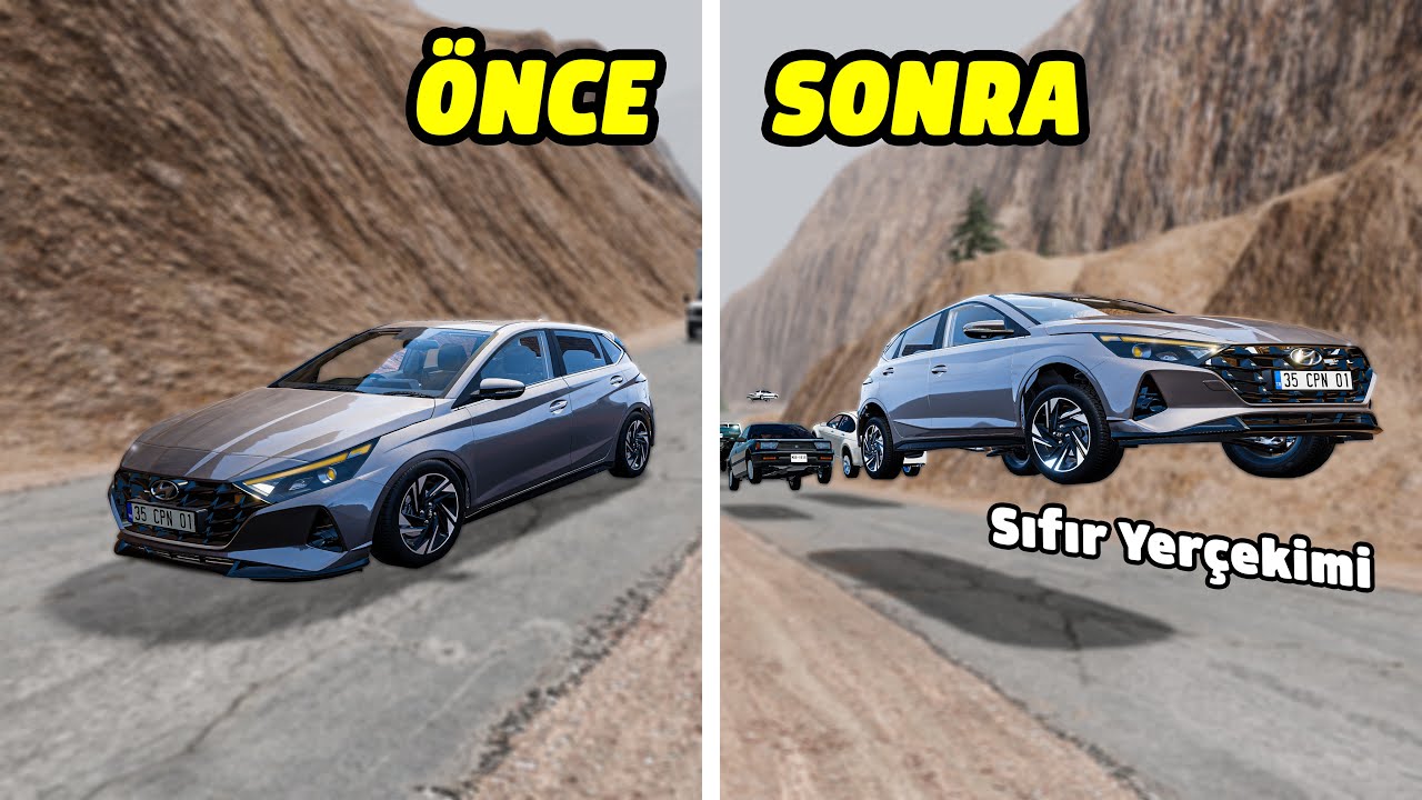 Her Kaza Yaptığımda Yerçekimi ARTIYOR │ BeamNG Drive