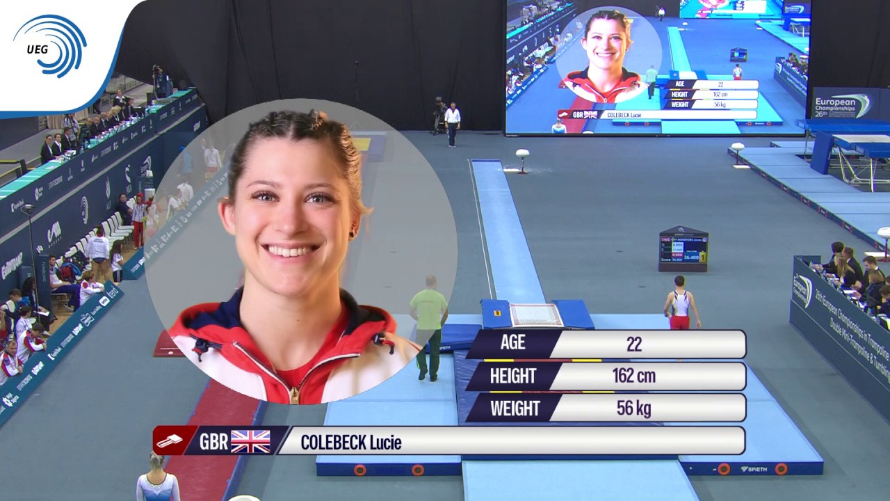 Lucie COLEBECK (GBR) - 2018 Tumbling European Champion