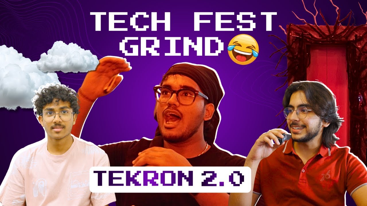 Tekron in the Making 🚀 Tech Fest Prep, ft. Unfiltered Student 😂 @NSTADYPU