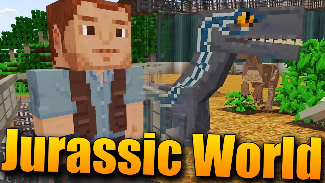 PRVNÍ OTEVŘENÍ JURASSIC SVĚTA!😱😍 Minecraft Jurassic World #2