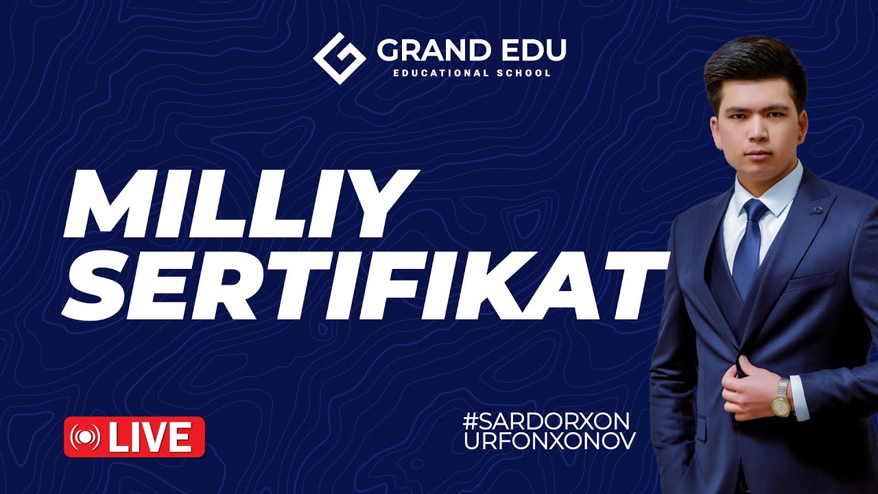 Matematika MILLIY SERTIFIKAT!