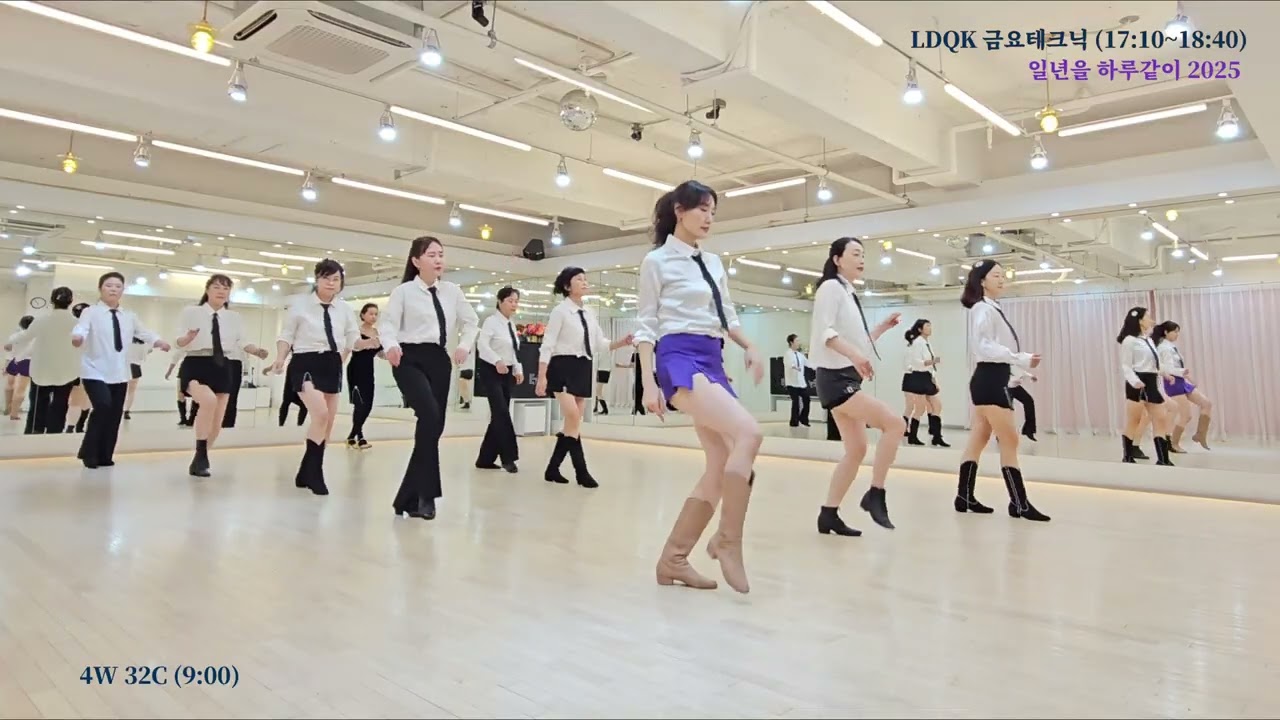 Год, как день 2025 Line Dance l Improver l Linedancequeen l Junghye Yoon