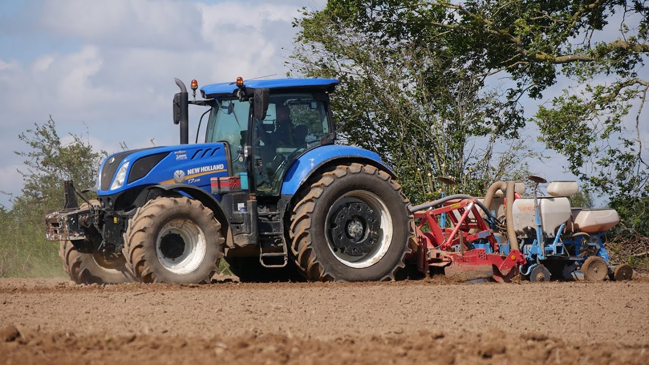 Semis de maïs 2020 / T7.245 / MF 7614 | ETA LE FORESTIER