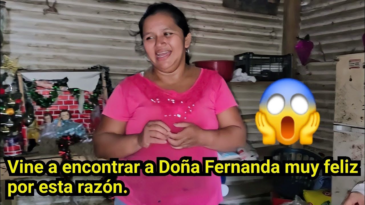 😱VINE A ENCONTRAR A DOÑA FERNANDA MUY FELIZ POR ESTA RAZÓN.😱