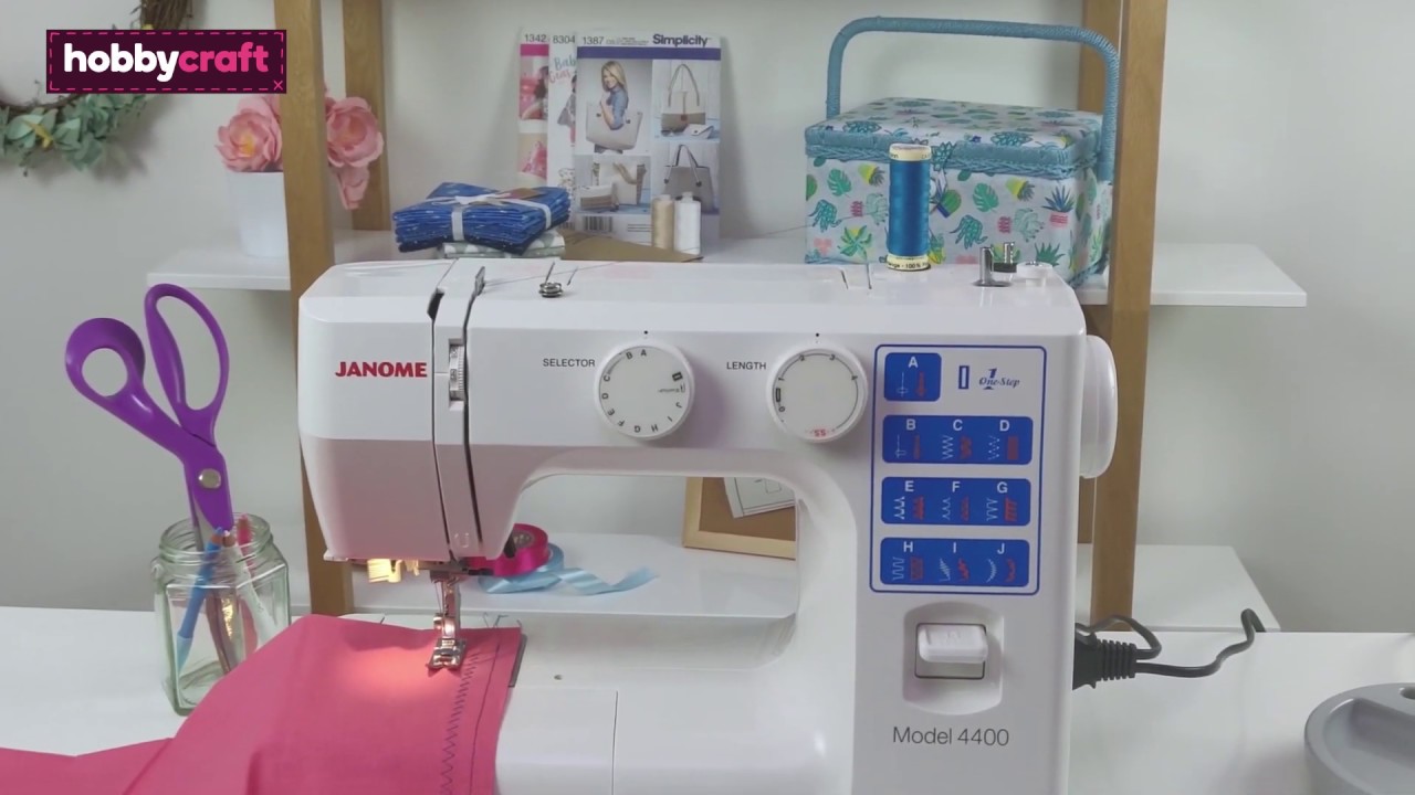 Как настроить швейную машину Janome 4400 | ХоббиКрафтинг