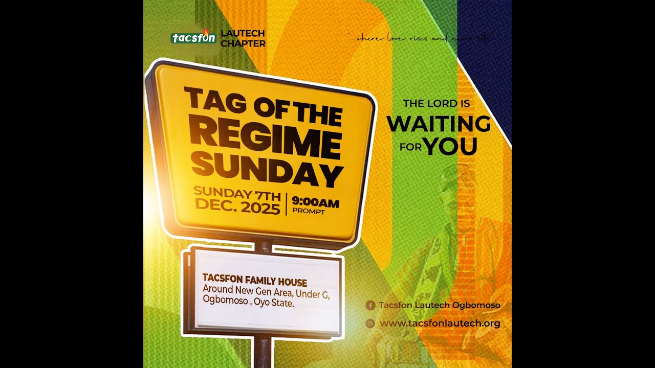 TAG OF THE REGIME