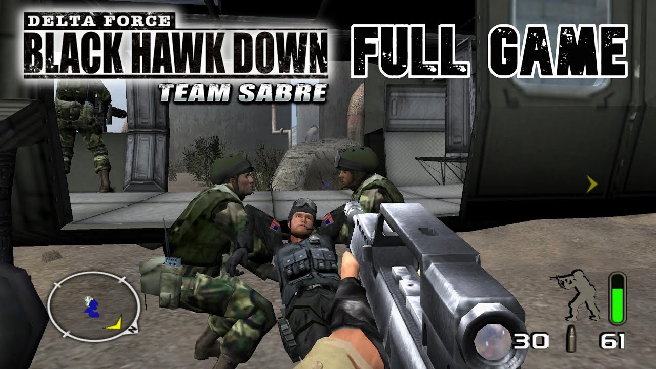 Delta Force: Black Hawk Down – Team Sabre (PS2) - Longplay (Full Game) (PlayStation 2)