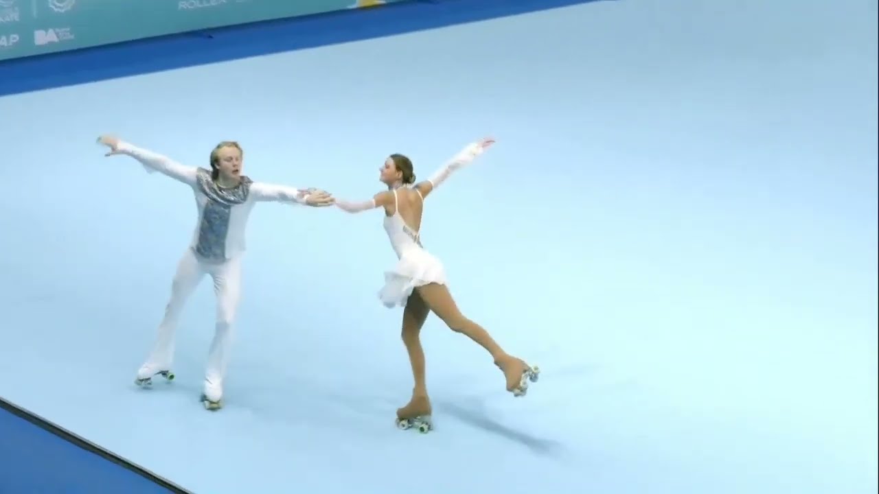 Susanna Spatz/Michael Slowey (USA) - Senior Pairs - Short Program - WSG Argentina 2022