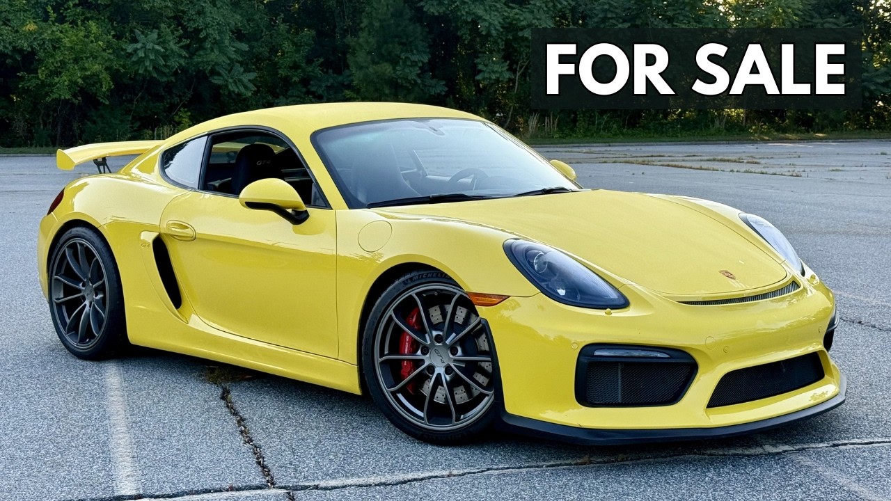 FOR SALE: My 2016 Porsche Cayman GT4 | Racing Yellow | 20,700 Miles | Transferrable Warranty