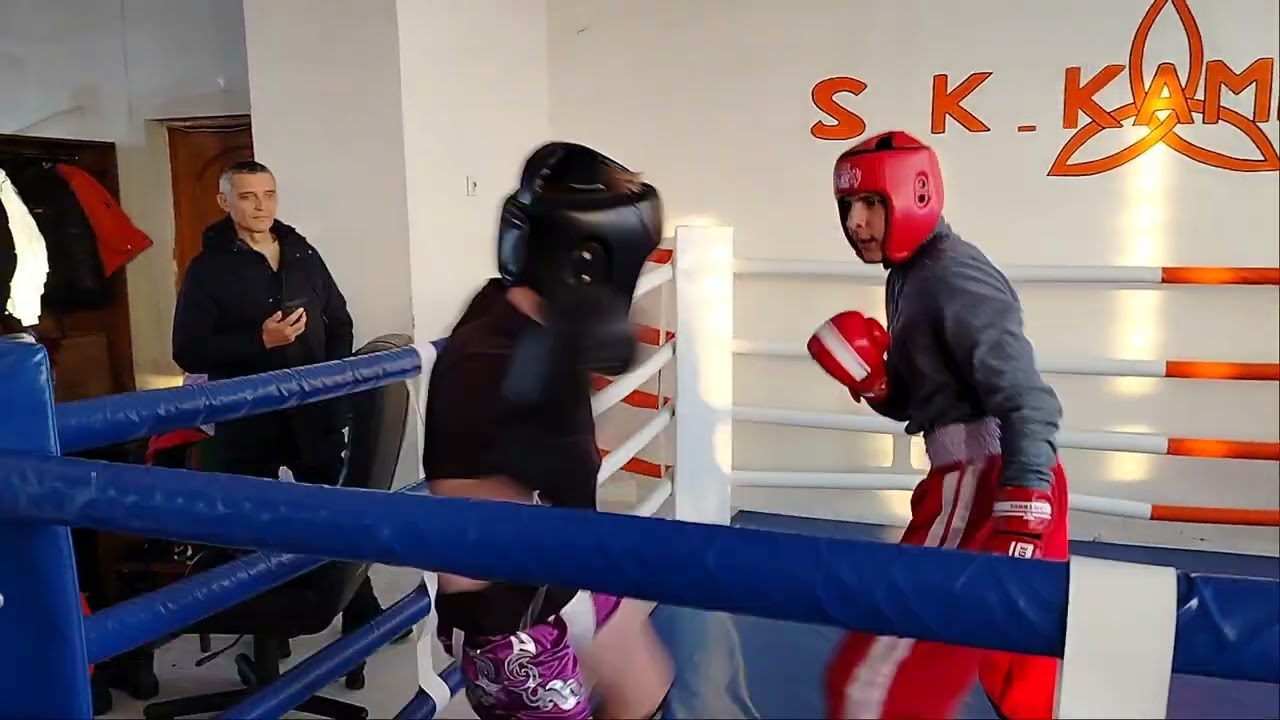 KO in Kickboxing Sparring | S.K.KAMELOT 🇺🇦