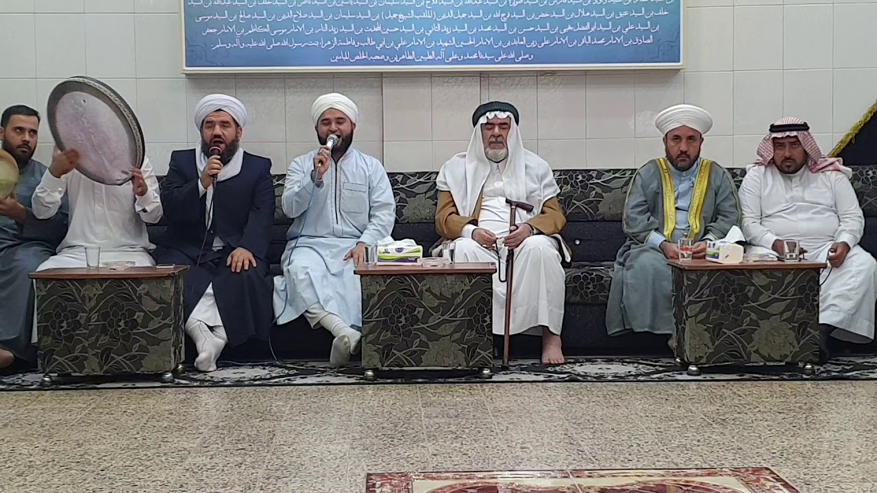 مدائح النبويه في تكية الشيخ فؤاد الحنطاوي الرفاعي