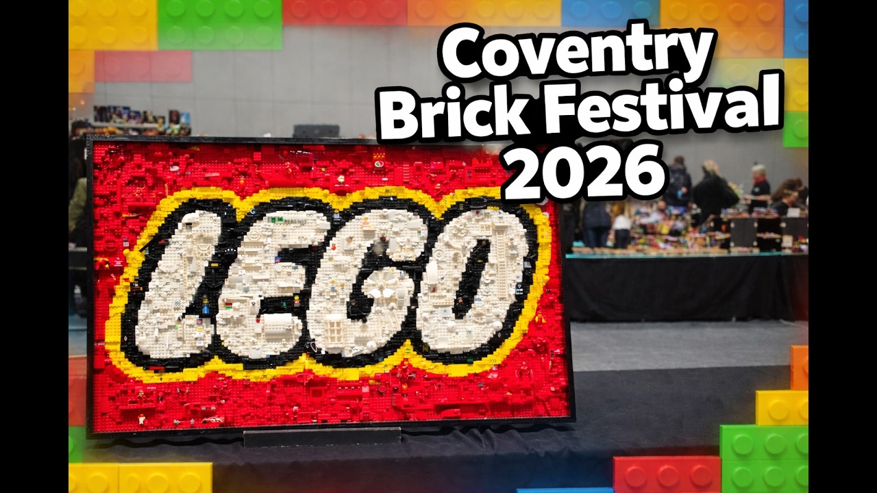 Coventry Brick Festival 2026 | Улов LEGO + Потрясающие постройки