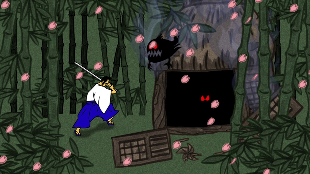 Samurai Slice but he doesn't let the monsters get far