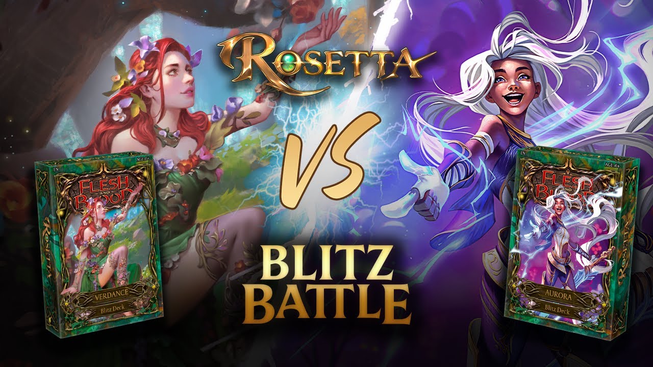 Rosetta Blitz Deck Battle | Verdance v Aurora