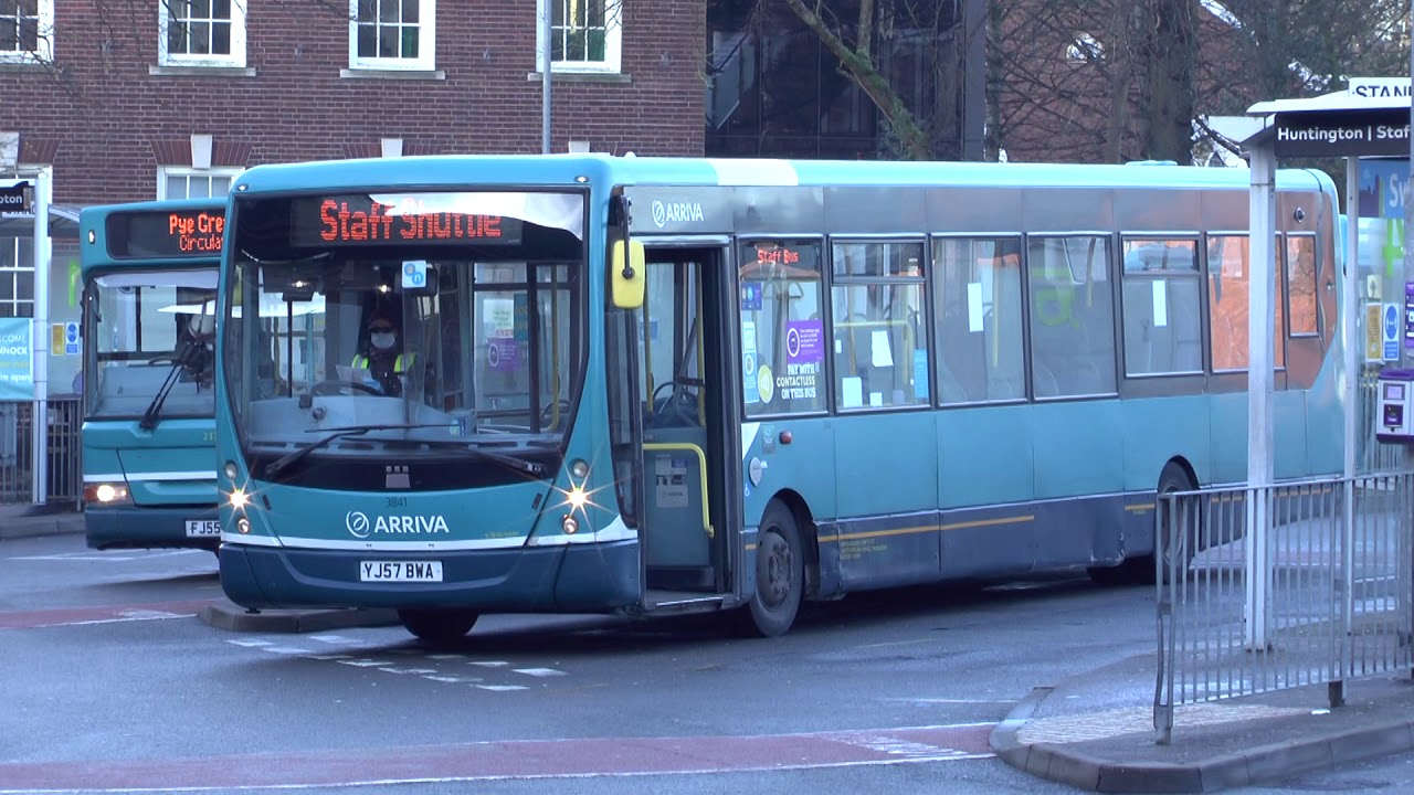 CANNOCK BUSES ARRIVA BEFORE TRANSFER TO D&G DEC 2020 BY DAVE SPENCER OF PMP