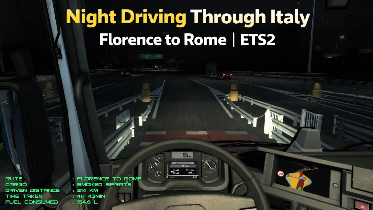 Euro Truck Simulator   Florence to Rome