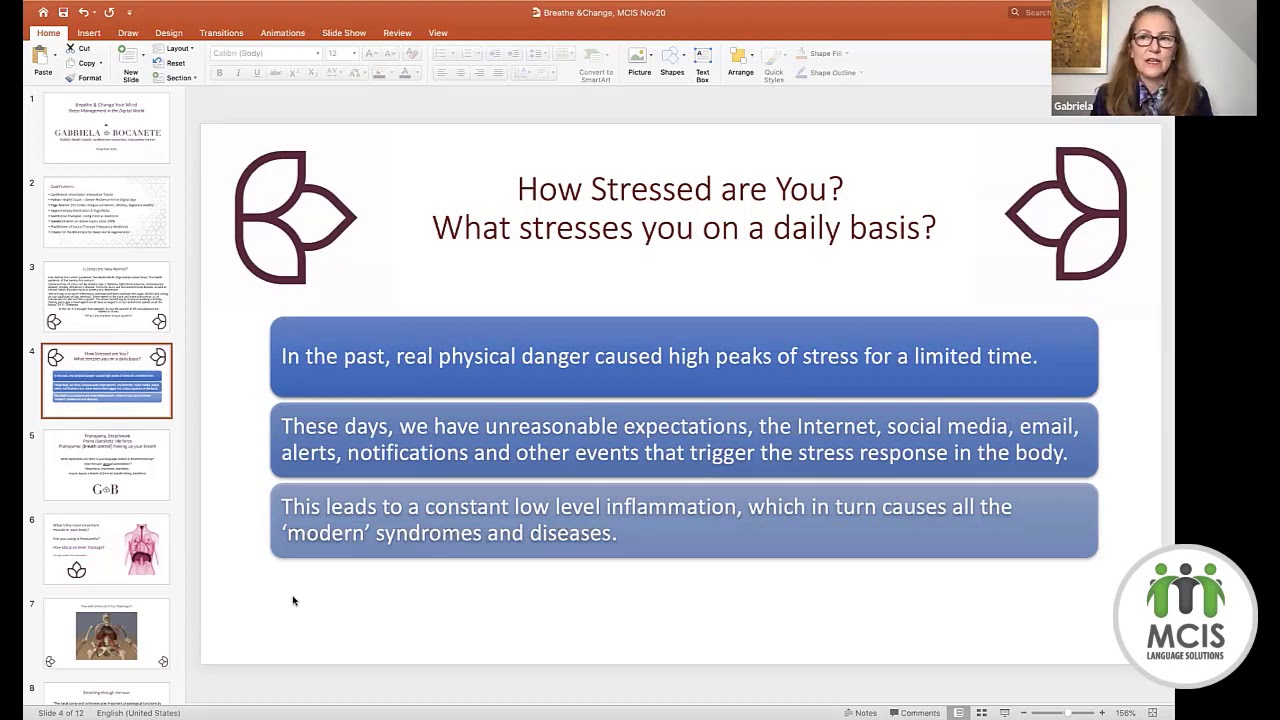 Breathe & Change Your Mind: Stress Management in the Digital World