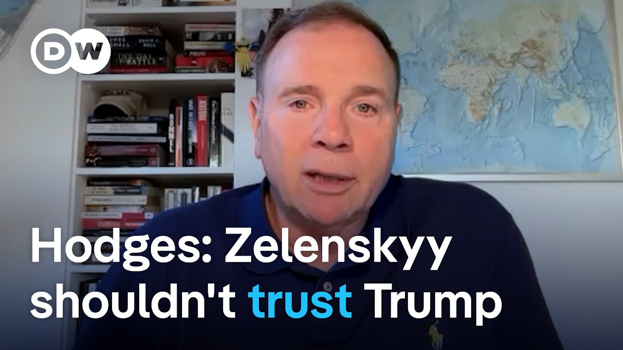 Former US Commander Ben Hodges on the Ukraine summit at the White House |  DW News