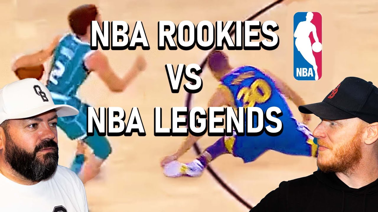 NBA ROOKIES vs. NBA LEGENDS REACTION!! | OFFICE BLOKES REACT!!