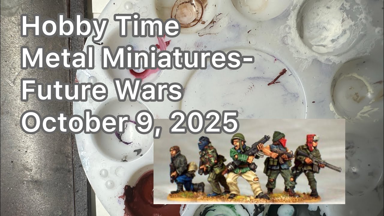 Hobby Time- Metal Minis Copplestone Future Wars