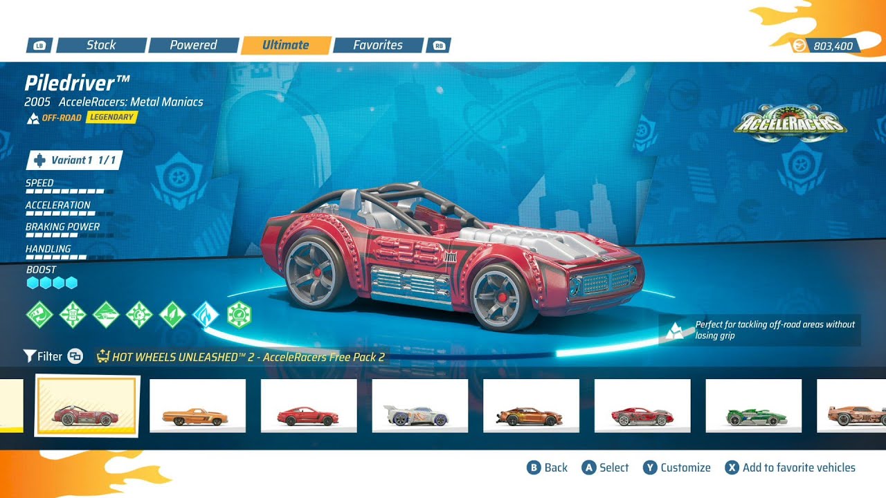 Hot Wheels Unleashed 2: Turbocharged - Quick Race: Show me how you drive - Piledriver