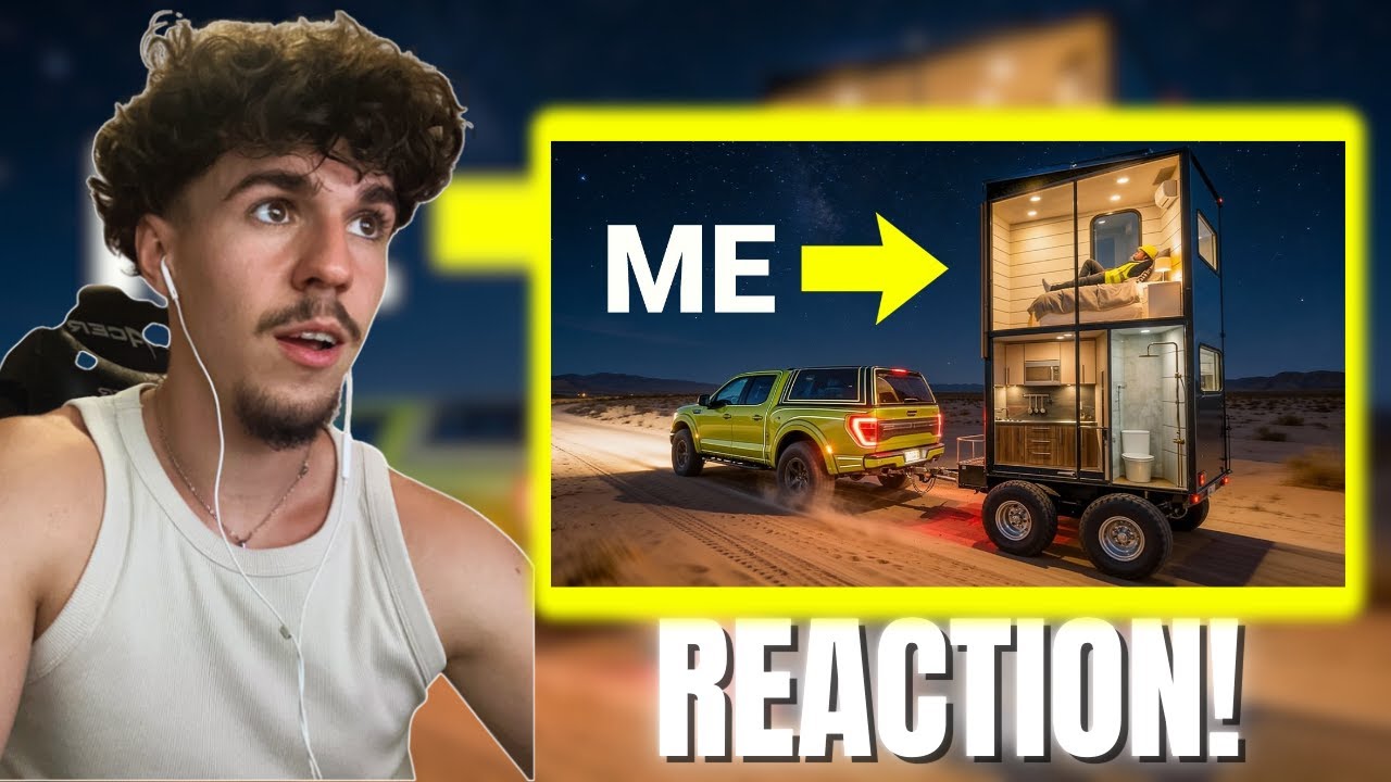DanielB12 LIVE reagiert auf $100 vs $100,000 Tiny Home😍🏠