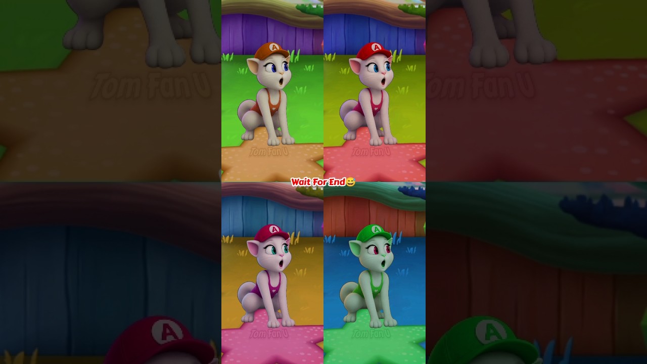 Wolf Fail My Talking Tom 2 😅😹 #shorts #tom #cute #meme #mytalkingtom2 #trend1 5