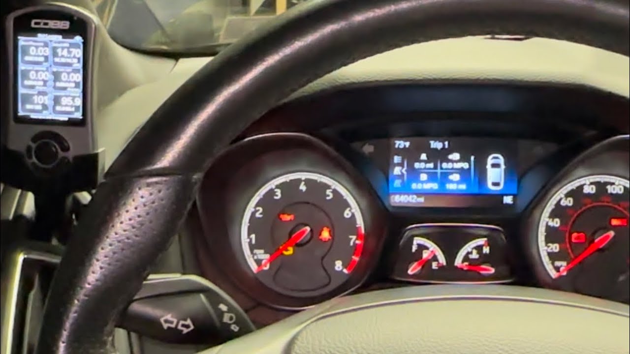 Cobb Accessport defroster vent mount for Focus ST