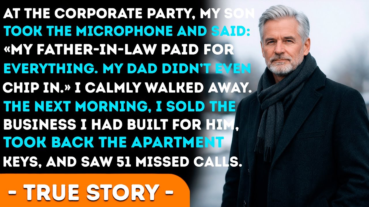 My Son Humiliated Me in Front of Everyone: “Her Dad Paid — Mine Didn’t Even Help” Then He Regretted