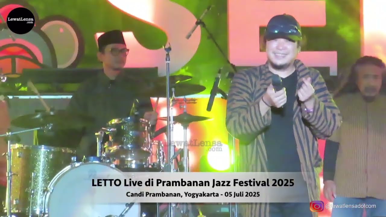 LETTO Live di Prambanan Jazz Festival 2025