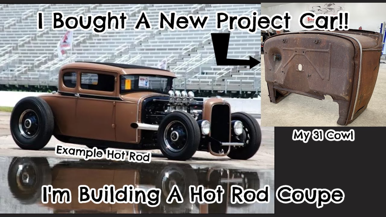 Introducing My New 1931 Ford Model A Hot Rod Project.  That's Right It's Not A Corvette!!