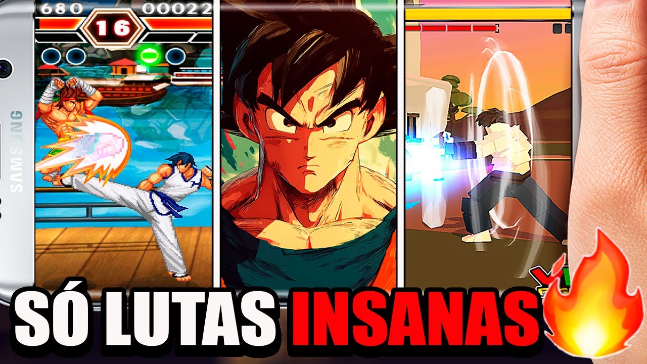 🚀 Os MELHORES Jogos de Luta ABSURDAMENTE BONS para Android 2025! 🥋🔥