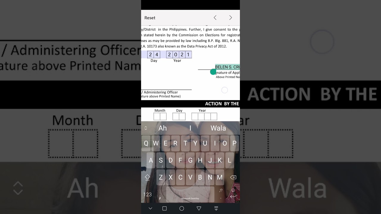 How to fill-out COMELEC REGISTRATION FORM