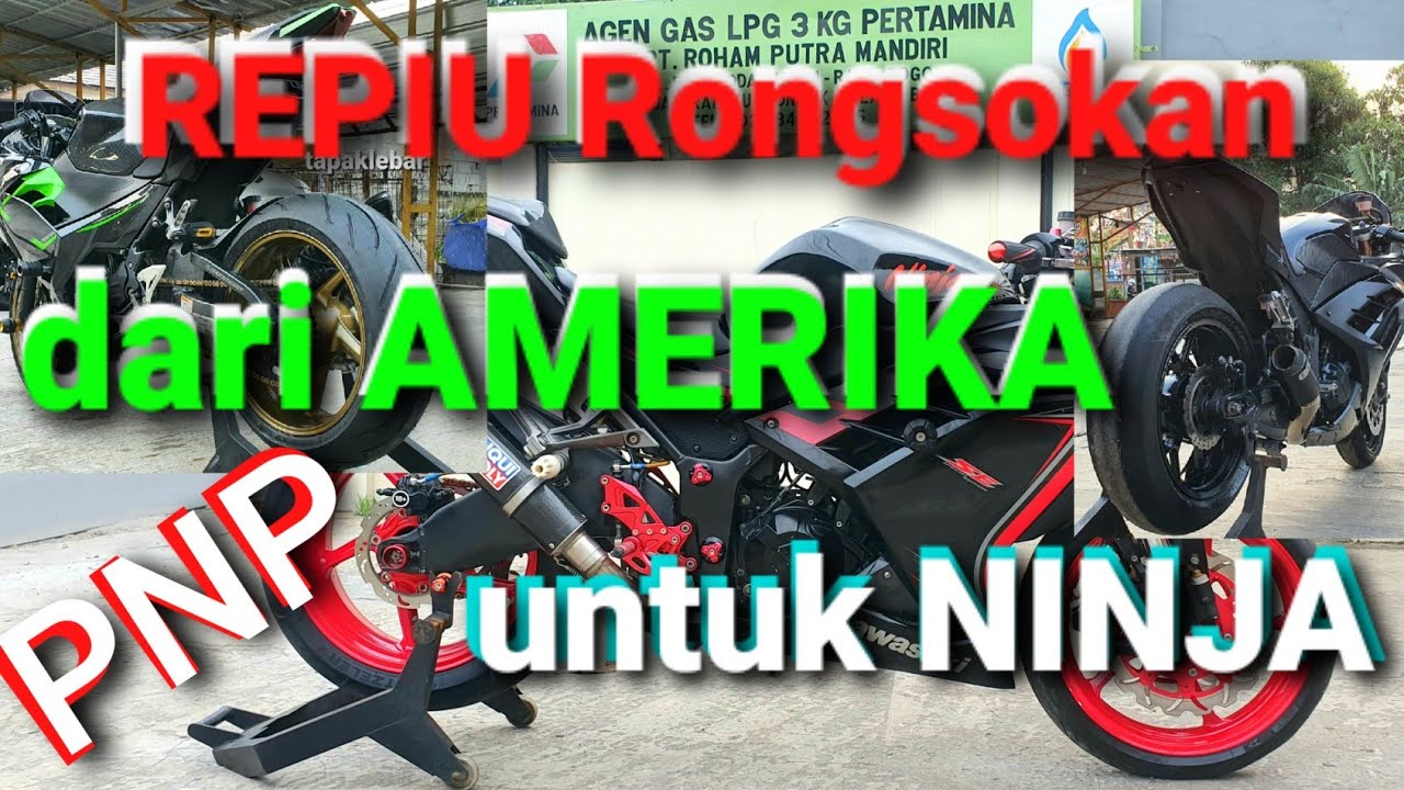 Cara PNP in Arm Moge ke Ninja250fi modifikasi motor Ninja