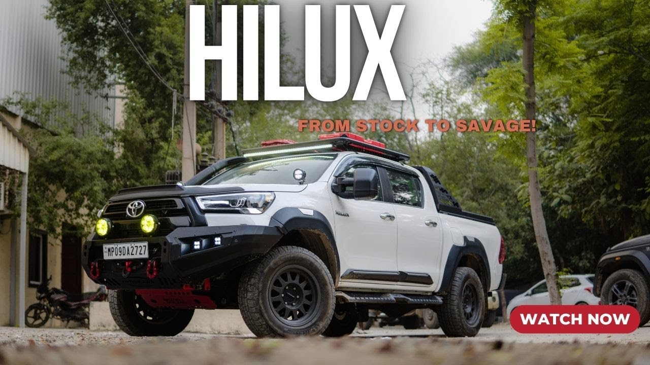 STOCK TO SAVAGE !!! FULLY MODIFIED TOYOTA HILUX !! MOTORGARAGE!!  #KINGSSHOCKS #hilux